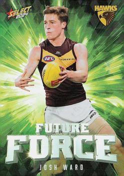 2024 Select AFL Footy Stars - Future Force Green #FFG49 Josh Ward Front